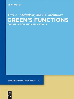 cover image of Green's Functions